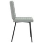 Sillas de comedor 2 unidades terciopelo gris claro de , Sillas de comedor - Ref: Foro24-4101156, Precio: 86,89 €, Descuento: %