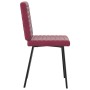 Sillas de comedor 2 unidades terciopelo rojo tinto de , Sillas de comedor - Ref: Foro24-4101161, Precio: 86,22 €, Descuento: %