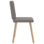 Sillas de comedor 2 unidades tela gris taupé de , Sillas de comedor - Ref: Foro24-4101180, Precio: 104,47 €, Descuento: %