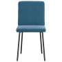 Sillas de comedor 2 unidades terciopelo azul de , Sillas de comedor - Ref: Foro24-4101196, Precio: 87,20 €, Descuento: %