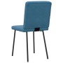 Sillas de comedor 2 unidades terciopelo azul de , Sillas de comedor - Ref: Foro24-4101196, Precio: 87,20 €, Descuento: %