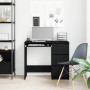 Escritorio de madera contrachapada roble negro 90x45x76 cm de , Escritorios - Ref: Foro24-862490, Precio: 121,23 €, Descuento: %