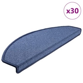 Alfombrilla escalera 30 uds azul 65x24x4 cm de , Alfombrillas para escalones - Ref: Foro24-3365756, Precio: 124,88 €, Descuen...