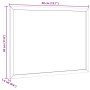 Pizarra con marco de madera maciza de pino negra 40x30 cm de , Tablones de anuncios - Ref: Foro24-4017408, Precio: 15,14 €, D...