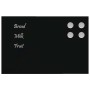 Pizarra magnética pared vidrio templado negro 40x30 cm de , Pizarras blancas - Ref: Foro24-4008603, Precio: 20,72 €, Descuent...