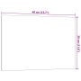 Pizarra magnética pared vidrio templado negro 40x30 cm de , Pizarras blancas - Ref: Foro24-4008603, Precio: 20,72 €, Descuent...