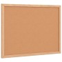 Tablero de corcho con marco de madera de pino macizo 40x30 cm de , Tablones de anuncios - Ref: Foro24-4017415, Precio: 9,90 €...