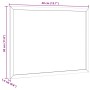 Tablero de corcho con marco de madera de pino macizo 40x30 cm de , Tablones de anuncios - Ref: Foro24-4017415, Precio: 9,90 €...