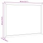 Pizarra blanca magnética con marco de madera de pino 40x30 cm de , Tablones de anuncios - Ref: Foro24-4017401, Precio: 17,33 ...