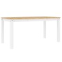 Juego de comedor Panama 5 pzas madera maciza de pino blanco de , muebles para cocinas y comedores - Ref: Foro24-3345181, Prec...