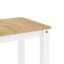 Juego de comedor Panama 5 pzas madera maciza de pino blanco de , muebles para cocinas y comedores - Ref: Foro24-3345181, Prec...
