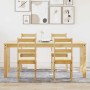 Juego de comedor Panama 5 pzas madera maciza de pino de , muebles para cocinas y comedores - Ref: Foro24-3345188, Precio: 412...
