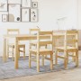 Juego de comedor Panama 5 pzas madera maciza de pino de , muebles para cocinas y comedores - Ref: Foro24-3345188, Precio: 412...