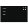 Pizarra magnética de pared vidrio templado negro 100x60 cm de , Pizarras blancas - Ref: Foro24-4008620, Precio: 40,51 €, Desc...