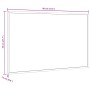 Tablero de corcho con marco de madera de pino macizo 80x55 cm de , Tablones de anuncios - Ref: Foro24-4017420, Precio: 28,36 ...