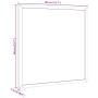 Tablero de corcho con marco de madera de pino macizo 40x40 cm de , Tablones de anuncios - Ref: Foro24-4017417, Precio: 12,95 ...