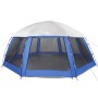 Carpa para piscina con desmontables y paredes azul 612x612 cm de , Tiendas de campaña - Ref: Foro24-4100637, Precio: 249,24 €...