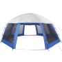 Carpa para piscina con desmontables y paredes azul 612x612 cm de , Tiendas de campaña - Ref: Foro24-4100637, Precio: 249,24 €...