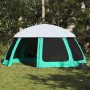 Carpa para piscina con desmontables y paredes azul 510x510 cm de , Tiendas de campaña - Ref: Foro24-4100635, Precio: 213,09 €...