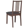 Sillas de comedor con cojines 2 uds madera maciza marrón caucho de , Sillas de comedor - Ref: Foro24-4102396, Precio: 103,37 ...