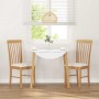 Sillas de comedor con cojines 2 uds madera maciza caucho de , Sillas de comedor - Ref: Foro24-4102501, Precio: 122,92 €, Desc...