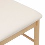 Sillas de comedor con cojines 2 uds madera maciza caucho de , Sillas de comedor - Ref: Foro24-4102501, Precio: 122,92 €, Desc...