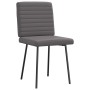 Sillas de comedor 2 unidades cuero sintético gris de , Sillas de comedor - Ref: Foro24-4101168, Precio: 88,00 €, Descuento: %
