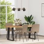 Sillas de comedor 4 unidades cuero sintético color capuchino de , Sillas de comedor - Ref: Foro24-3315270, Precio: 170,17 €, ...