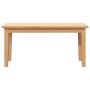 Banco 90 cm Madera Maciza Caucho de , Bancos de comedor y cocina - Ref: Foro24-4102595, Precio: 88,32 €, Descuento: %