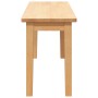 Banco 90 cm Madera Maciza Caucho de , Bancos de comedor y cocina - Ref: Foro24-4102595, Precio: 88,32 €, Descuento: %