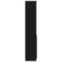 Aparador alto roble negro 37,5x35x180 cm madera de ingeniería de , Aparadores - Ref: Foro24-861671, Precio: 91,46 €, Descuent...