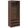 Armario madera de ingeniería color roble marrón 80x50x200 cm de , Armarios roperos - Ref: Foro24-3307753, Precio: 155,22 €, D...
