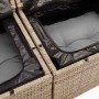 Set sofás jardín y cojines 8 pzas ratán sintético acacia beige de , Conjuntos de jardín - Ref: Foro24-3327573, Precio: 574,83...
