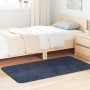 Alfombra de pelo largo NAVARRA azul marino 80x150 cm Poliéster de , Alfombras - Ref: Foro24-4102819, Precio: 23,52 €, Descuen...
