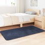 Alfombra de pelo largo NAVARRA azul marino 80x150 cm Poliéster de , Alfombras - Ref: Foro24-4102819, Precio: 23,52 €, Descuen...