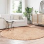 Alfombra peluda de pelo largo NAVARRA beige 200x200cm poliéster de , Alfombras - Ref: Foro24-4102917, Precio: 53,71 €, Descue...