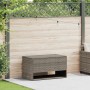 Cojines para exterior gris 100x55x55,5 cm ratán sintético de , Cajas de almacenaje para exteriores - Ref: Foro24-4104143, Pre...