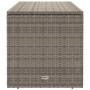 Cojines para exterior gris 100x55x55,5 cm ratán sintético de , Cajas de almacenaje para exteriores - Ref: Foro24-4104143, Pre...