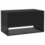 Cojines para exterior negro 100x55x55,5 cm ratán sintético de , Cajas de almacenaje para exteriores - Ref: Foro24-4104141, Pr...