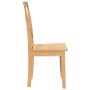 Sillas de comedor 2 unidades madera maciza de caucho de , Sillas de comedor - Ref: Foro24-4102404, Precio: 118,04 €, Descuent...