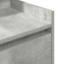 Mesillas de noche con 2 cajones 2 uds gris hormigón 38x34x80 cm de , Mesitas de noche - Ref: Foro24-861362, Precio: 97,91 €, ...
