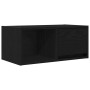 Muebles de TV 2 uds Roble Negro 60x31x25,5 cm Madera ingeniería de , Muebles TV - Ref: Foro24-861439, Precio: 67,64 €, Descue...