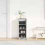 Zapatero gris Sonoma 29,5x34x76 cm madera de ingeniería de , Zapateros y organizadores de calzado - Ref: Foro24-861864, Preci...