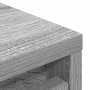 Zapatero gris Sonoma 29,5x34x76 cm madera de ingeniería de , Zapateros y organizadores de calzado - Ref: Foro24-861864, Preci...