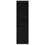 Aparador alto roble negro 50x35x180 cm madera de ingeniería de , Aparadores - Ref: Foro24-3328463, Precio: 112,02 €, Descuent...