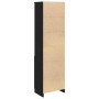 Aparador alto roble negro 50x35x180 cm madera de ingeniería de , Aparadores - Ref: Foro24-3328463, Precio: 112,02 €, Descuent...