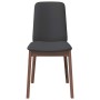 Sillas de comedor con cojines 2 uds madera maciza marrón caucho de , Sillas de comedor - Ref: Foro24-4102444, Precio: 131,61 ...