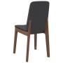 Sillas de comedor con cojines 2 uds madera maciza marrón caucho de , Sillas de comedor - Ref: Foro24-4102444, Precio: 131,61 ...
