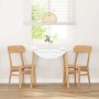 Sillas de comedor 2 unidades madera maciza de caucho de , Sillas de comedor - Ref: Foro24-4102438, Precio: 151,79 €, Descuent...