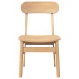 Sillas de comedor 2 unidades madera maciza de caucho de , Sillas de comedor - Ref: Foro24-4102438, Precio: 151,79 €, Descuent...